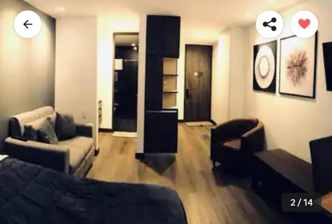 LUXURY APARTMENT with amenities in chicó bogotá Esterno foto